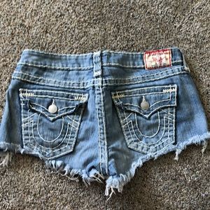 True Religion Jean Shorts